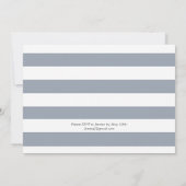 Pizza Party 25e anniversaire | Invitation par répa (Dos)