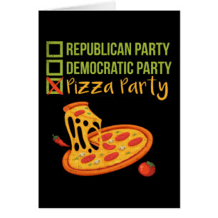Pizza Party - Amusante nouveauté politique
