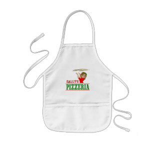 Pizza Party Apron Kinder Schort