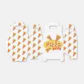 Pizza party bedankdoosjes (Uitgevouwen)