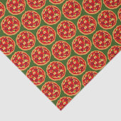 Pizza party Birthday gift wikkelkoker tissuepapier (Detail)