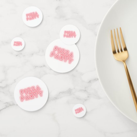 Pizza Party Confetti (Groep)
