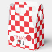 Pizza Party Dank u Verjaardag Treat Favoriet Dozen Bedankdoosjes (Geopend)