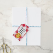 Pizza Party Favor Label Cadeaulabel (Met Touw)