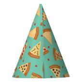 Pizza Party Feesthoedjes (Achterkant)