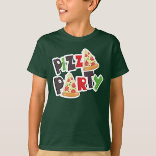 Pizza Party Hanes de base ComfortSoft® T-Shirt