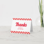 Pizza Party - Hartelijk dank Bedankkaart (Voorkant)