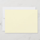 Pizza Party Invitation Kaart (Achterkant)