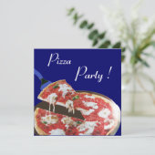PIZZA PARTY, ITALIAANSE KITCHEN-diner, brunch, bla Kaart (Staand voorkant)