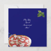 PIZZA PARTY, ITALIAANSE KITCHEN-diner, brunch, bla Kaart (Achterkant)