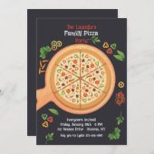 Pizza Party Kaart (Voorkant / Achterkant)