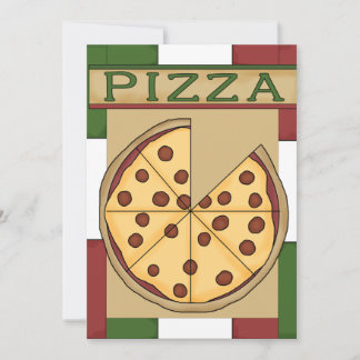 Pizza Party Kaart