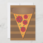 Pizza Party Kaart (Achterkant)