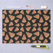 Pizza Party Pepperoni Novelty Black Tissuepapier (Craft)