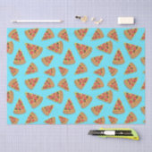 Pizza Party Pepperoni Novelty Blue Tissuepapier (Craft)