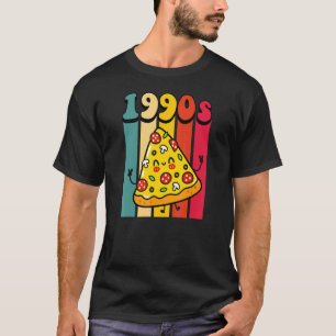 Pizza Party retro Vintage terug naar de jaren '90. T-shirt