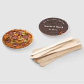 Pizza Party Supreme Bruiloft Handwaaier (Niet-gemonteerd)