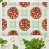 Pizza Party Theedoek (Gevouwen)