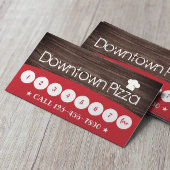 Pizza Pasta Restaurant Rustic Wood Loyalty