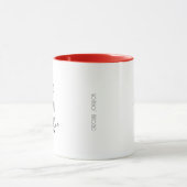 Pizza, Pasta Two Tone Coffee Mok (Midden)