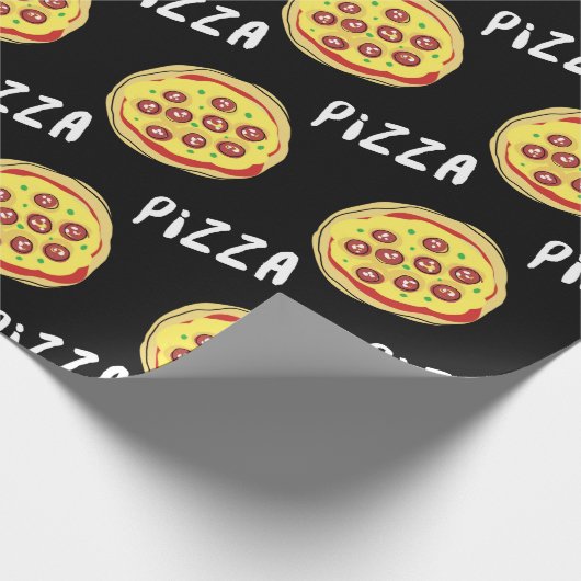 Pizza Pattern Cadeaupapier (Hoek)
