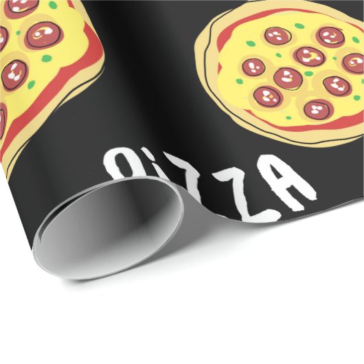 Pizza Pattern Cadeaupapier (Rol Hoek)