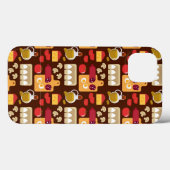 Pizza Pattern Case-Mate iPhone Case (Achterkant (horizontaal))