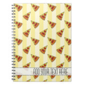 Pizza Pattern Custom Notitieboek (Voorkant)