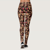 Pizza Pattern Leggings (Achterkant)