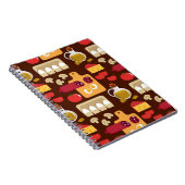 Pizza Pattern Notitieboek (Rechterzijde)