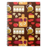 Pizza Pattern Notitieboek (Voorkant)