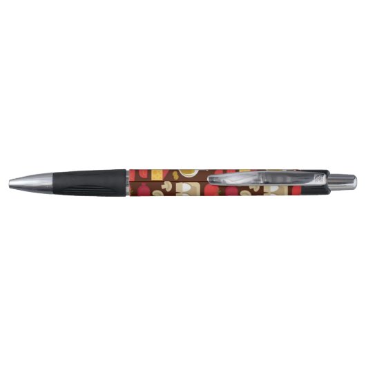 Pizza Pattern Pen (Achterkant)
