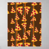 PIZZA PATTERN POSTER (Voorkant)