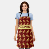 Pizza Pattern Schort (Gedragen)