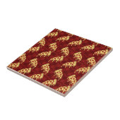 Pizza Pattern Tegeltje (Zijkant)