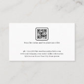 Pizza Pepperoni | Love Slice of Pie Visitekaartje (Achterkant)