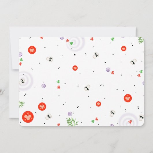 Pizza Photo invitation (Dos)