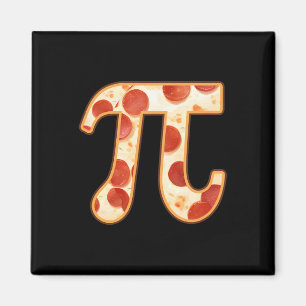 Pizza Pi Day Nerd Geek Italiaans Wiskunde Thanksgi Magneet