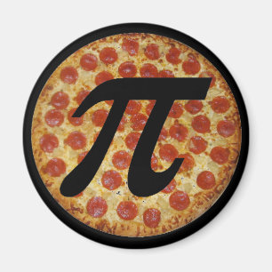 Pizza pi magneet
