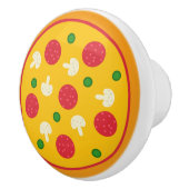 Pizza Pie Keramische Knop (Rechts)