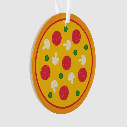 Pizza Pie Ornament (voorkant)