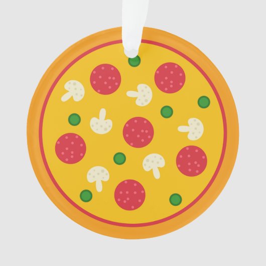 Pizza Pie Ornament (voorkant)