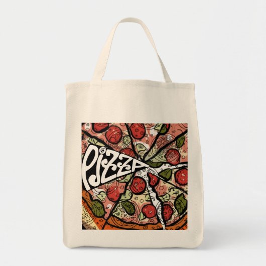 Pizza Pie Tote Bag (Voorkant)