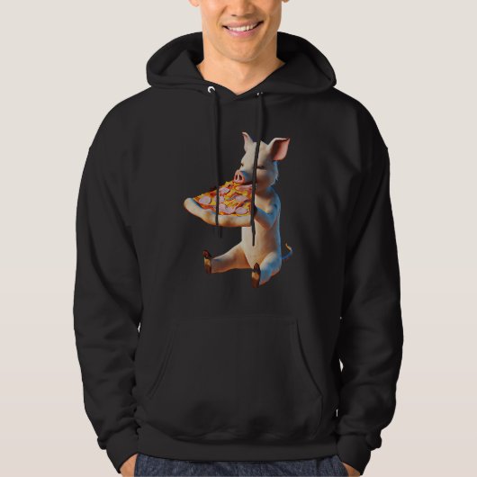 Pizza Pig Hoodie (Voorkant)