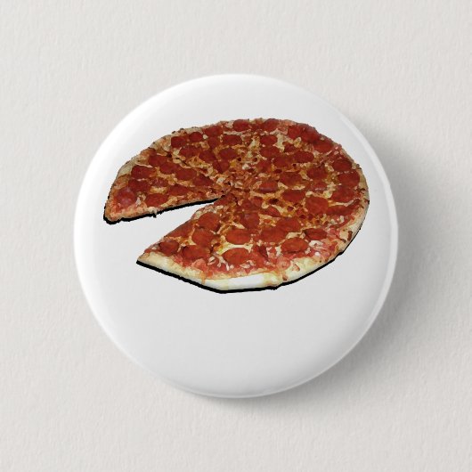 Pizza Pin Ronde Button 5,7 Cm (Voorkant)