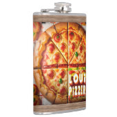 Pizza Pizzeria Design Heupfles (Rechts)