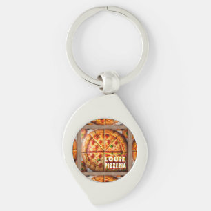 Pizza Pizzeria Design Sleutelhanger