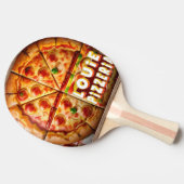 Pizza Pizzeria Design Tafeltennisbatje (Zijkant)