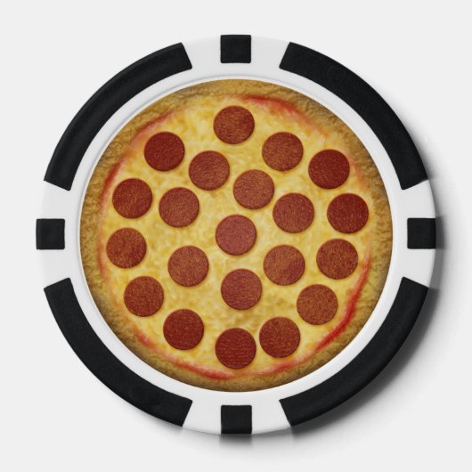 Pizza Poker Chips (Voorkant)