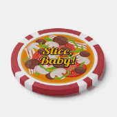 Pizza Poker Chips (Enkel)